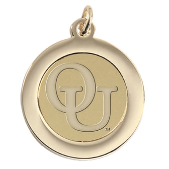 Women's Gold Oakland Golden Grizzlies Pendant