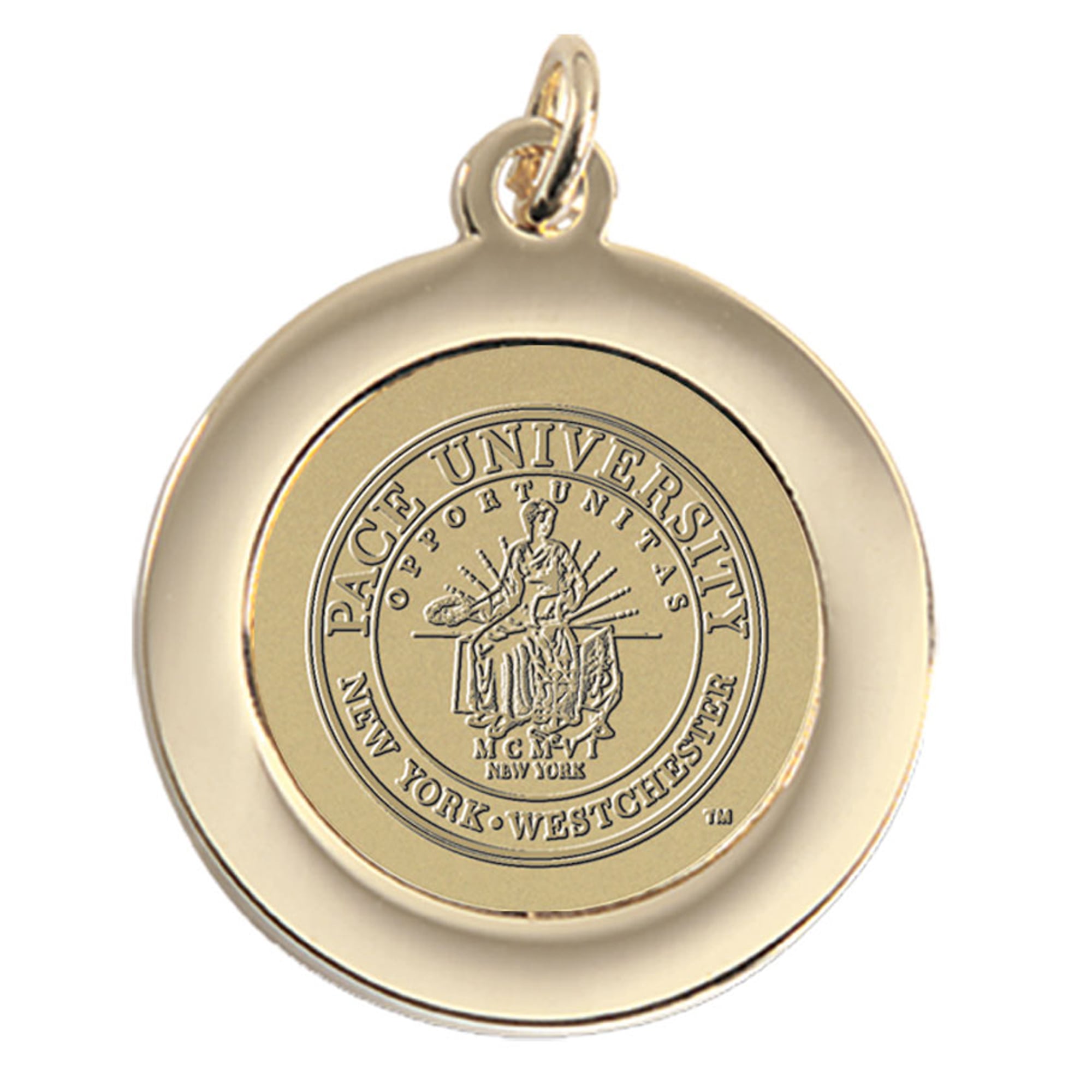 Women's Gold Pace University Setters Pendant