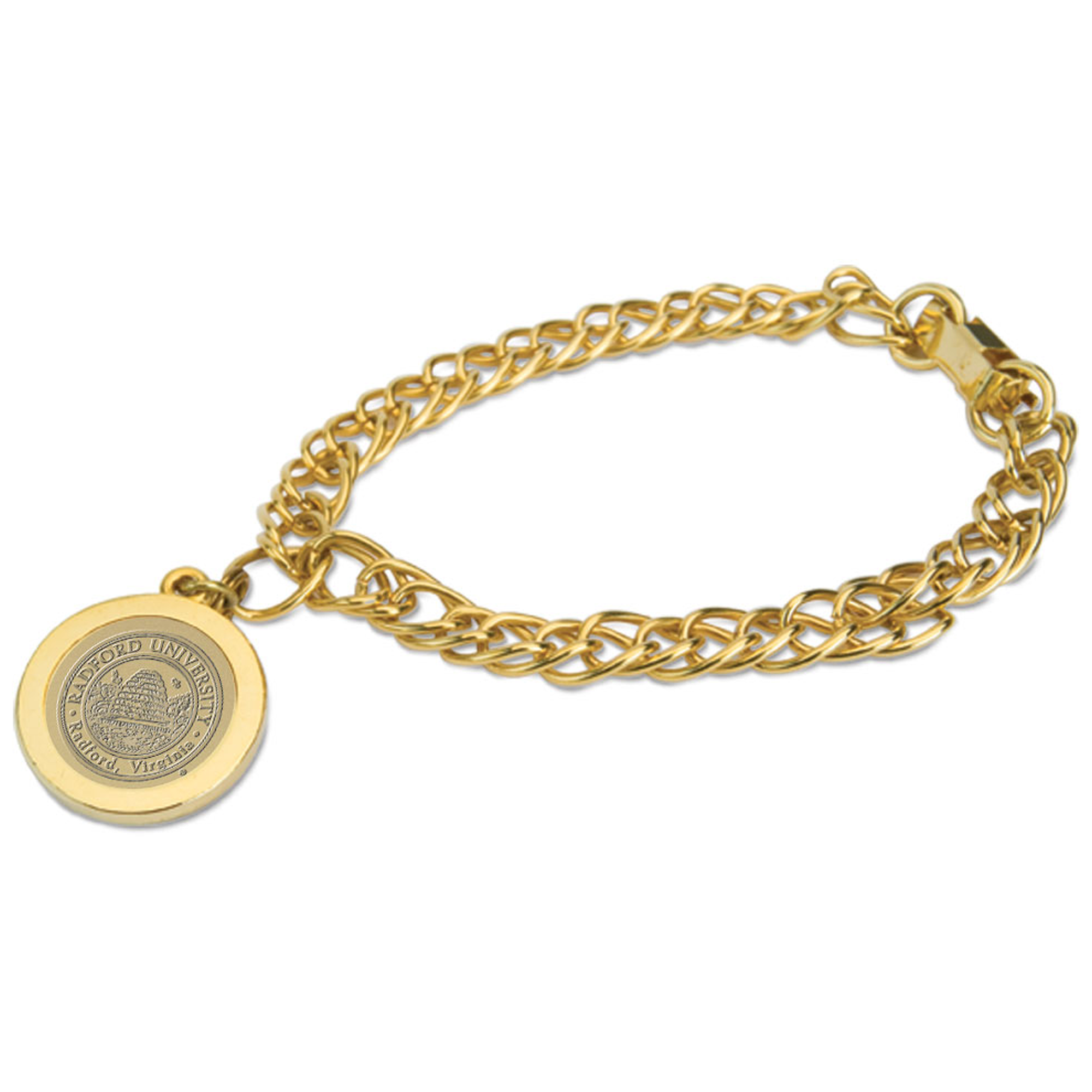 Women's Gold Radford Highlanders Charm Bracelet