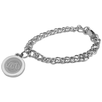 Women's Silver VCU Rams Charm Bracelet