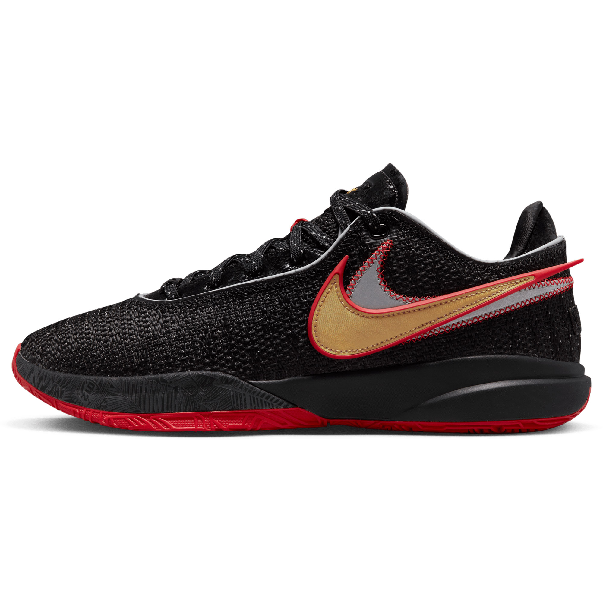 Men's Nike Black Lebron 20 Low Top Shoe
