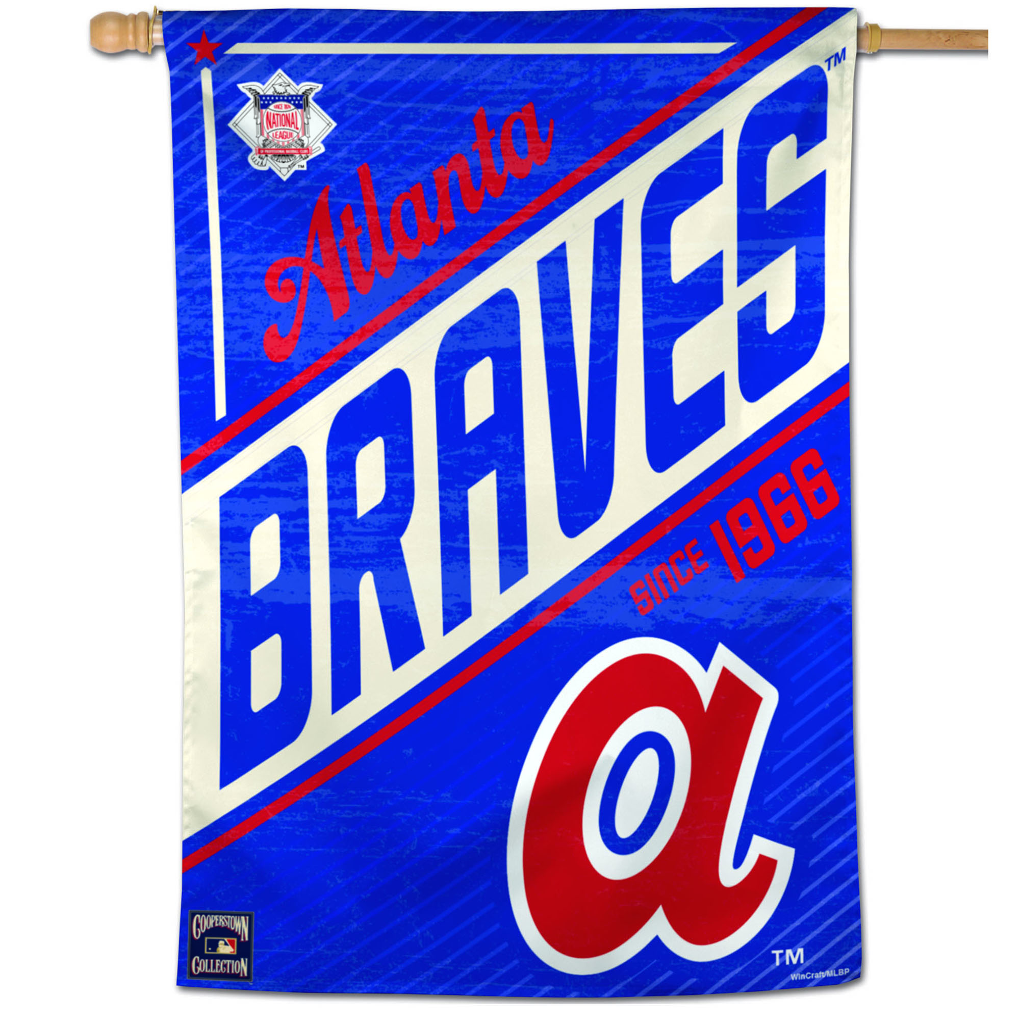 WinCraft Atlanta Braves 28" x 40" Since 1966 Single-Sided Vertical Banner
