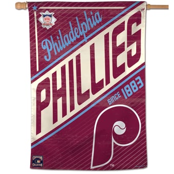 "WinCraft Philadelphia Phillies 28"" x 40"" Since 1883 Single-Sided Vertical Banner"
