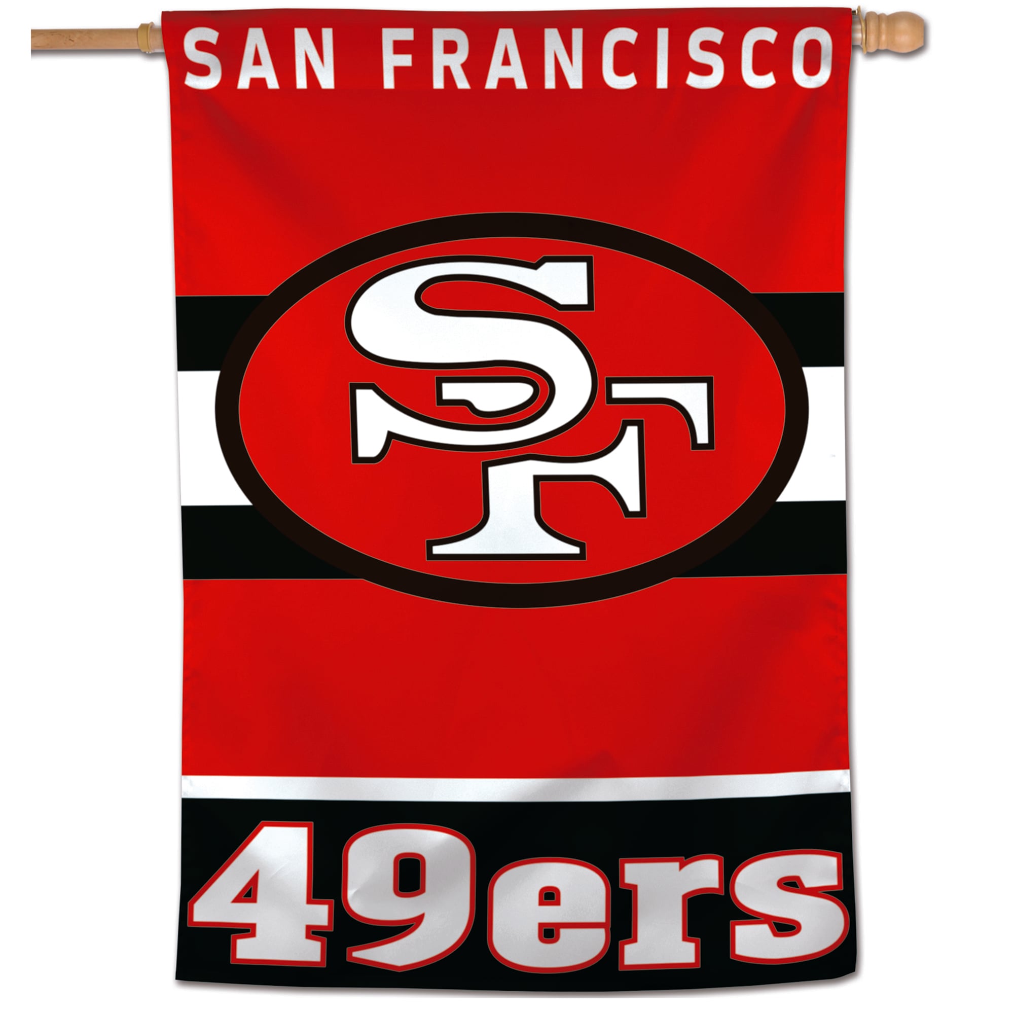 WinCraft San Francisco 49ers 28" x 40" Retro Single-Sided Vertical Banner
