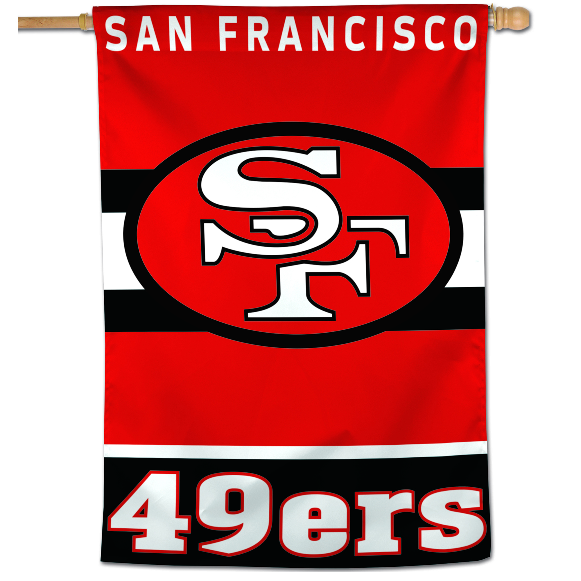 WinCraft San Francisco 49ers 28" x 40" Retro Single-Sided Vertical Banner