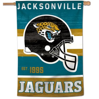 WinCraft Jacksonville Jaguars 28" x 40" Retro Single-Sided Vertical Banner