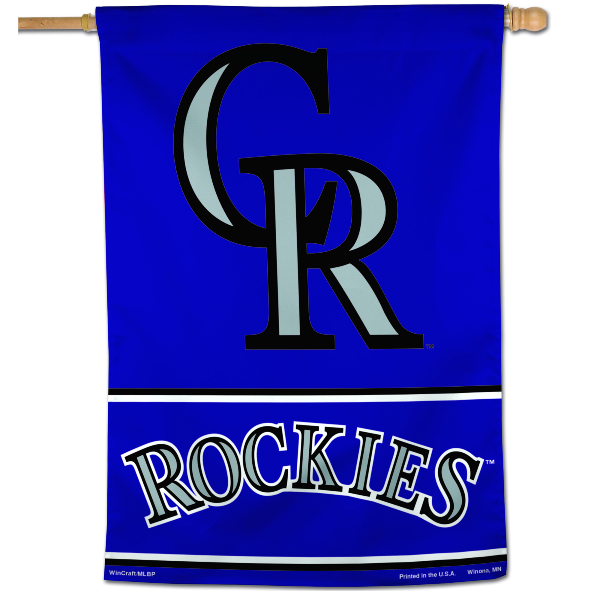 WinCraft Colorado Rockies 28" x 40" Team Single-Sided Vertical Banner