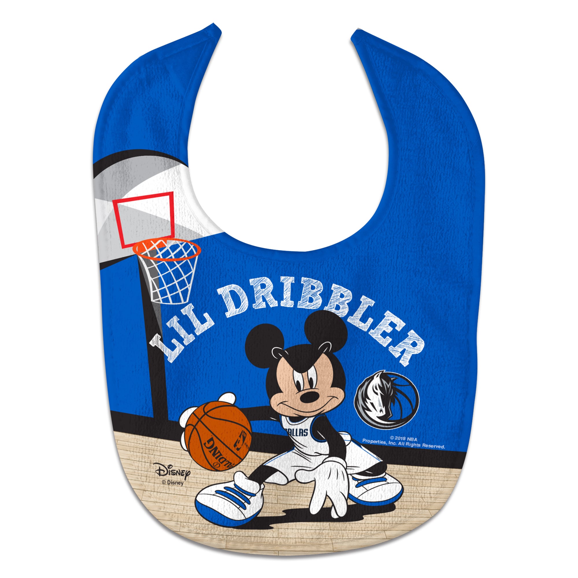 Newborn & Infant WinCraft Dallas Mavericks Disney All-Pro Baby Bib
