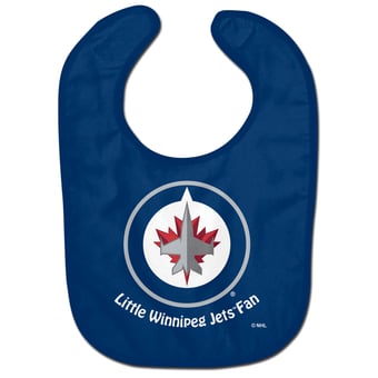 WinCraft Winnipeg Jets Little Fan All-Pro Baby Bib