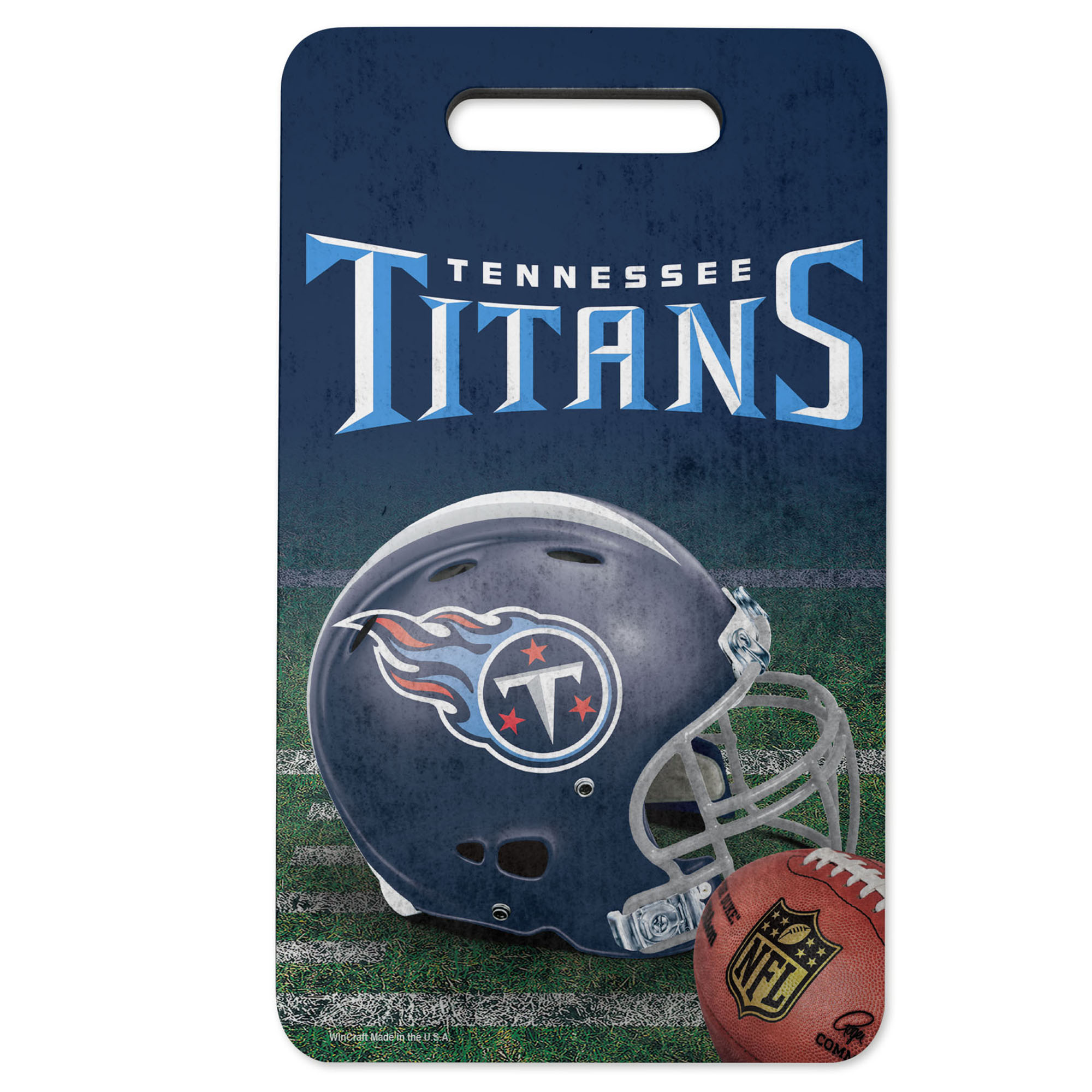 WinCraft Tennessee Titans 10'' x 17'' Deluxe Stadium Seat Cushion