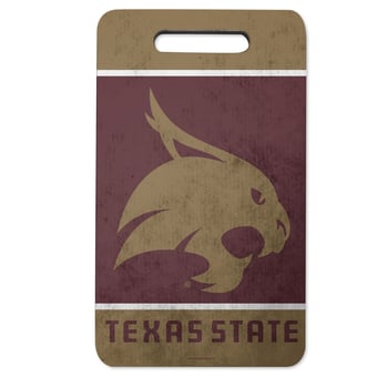 WinCraft Texas State Bobcats 10'' x 17'' Deluxe Stadium Seat Cushion