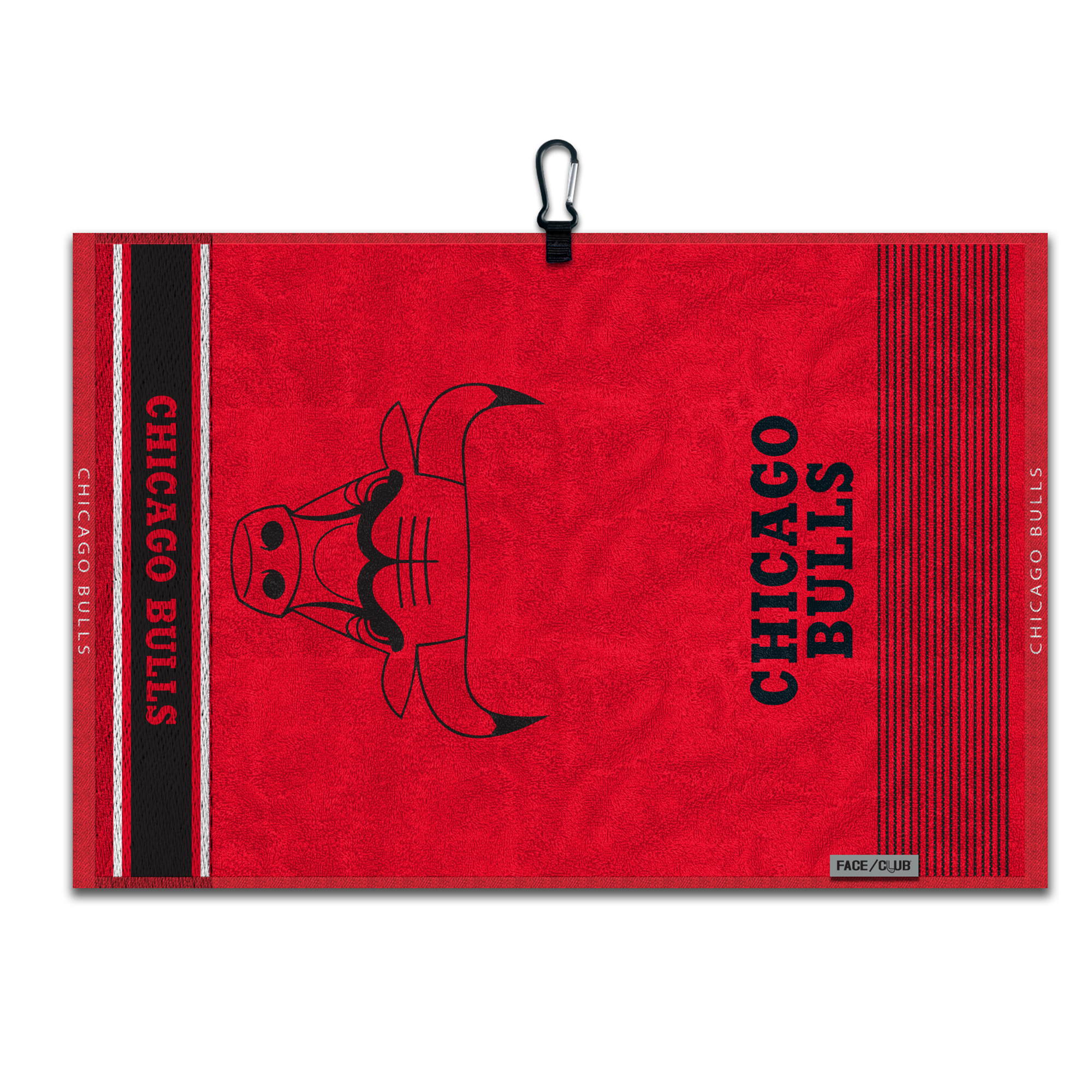WinCraft Chicago Bulls 16" x 24" Jacquard Hand Towel with Carabiner