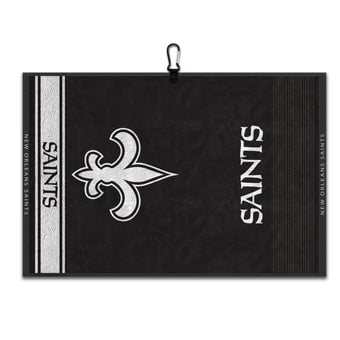 WinCraft New Orleans Saints 16" x 24" Jacquard Hand Towel with Carabiner