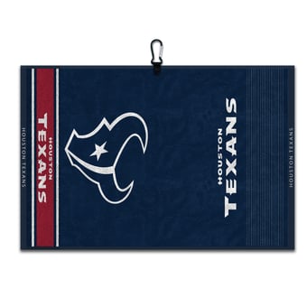 WinCraft Houston Texans 16" x 24" Jacquard Hand Towel with Carabiner