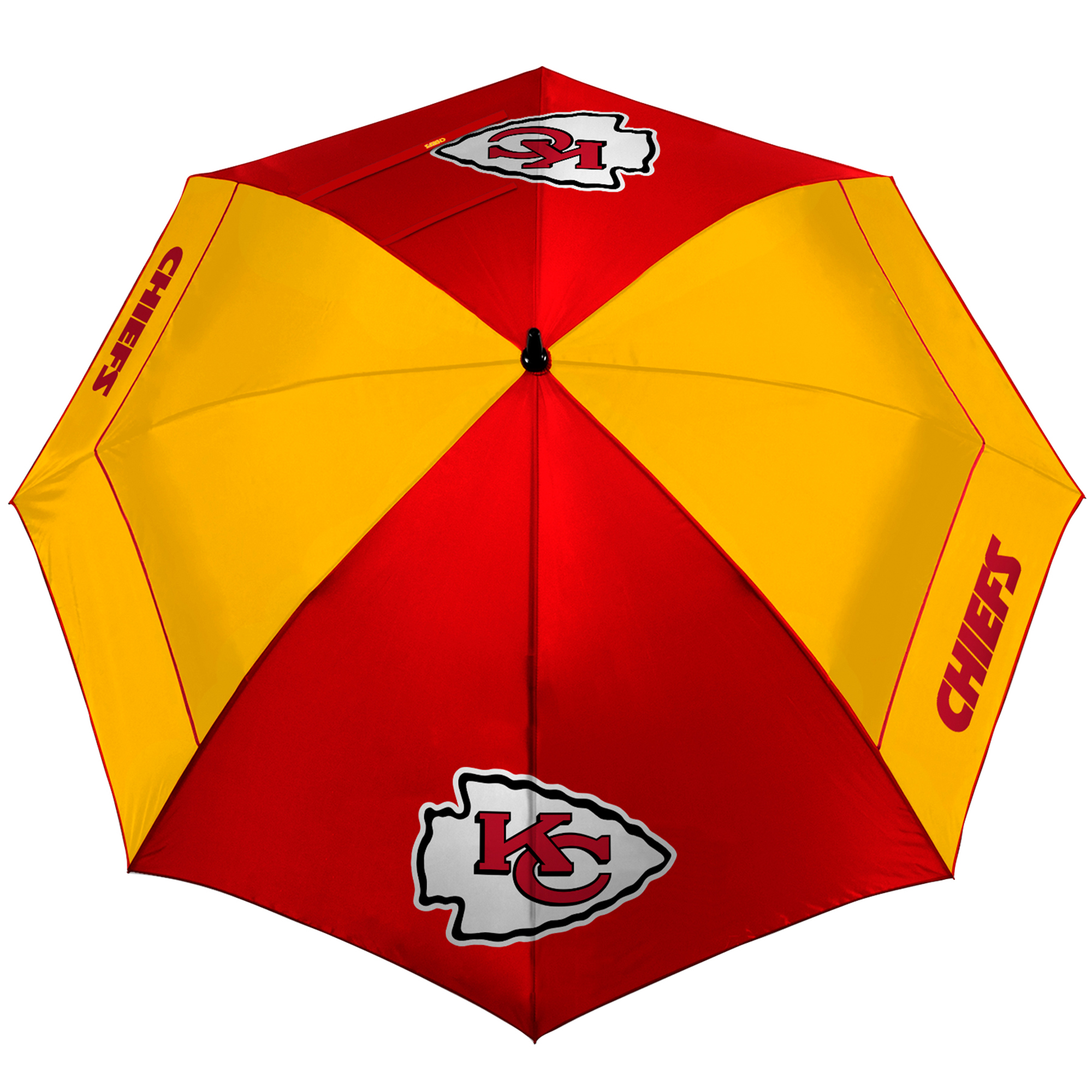 WinCraft Kansas City Chiefs WindSheer Golf Umbrella WinCraft Kansas City Chiefs WindSheer Golf Umbrella