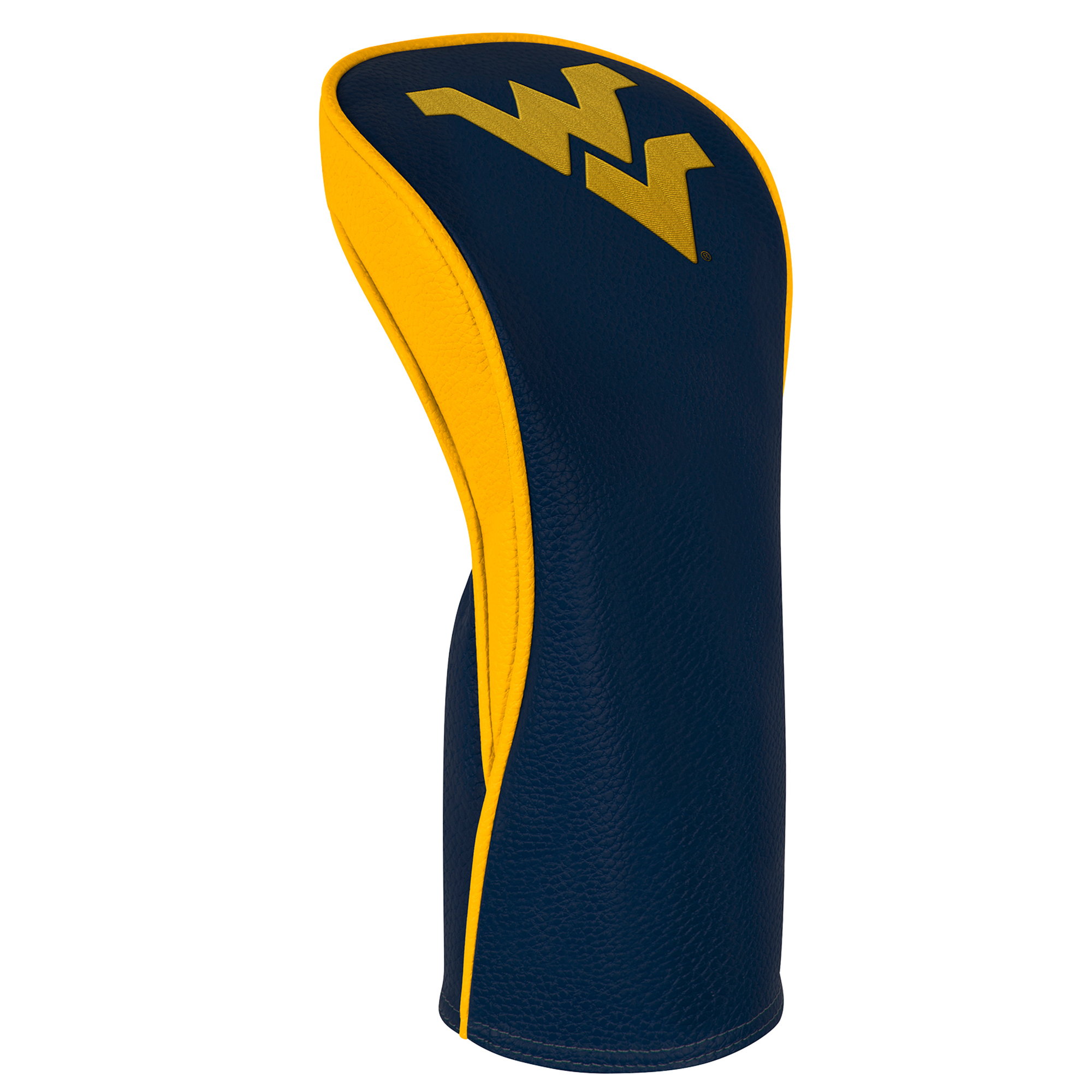 WinCraft West Virginia Mountaineers Golf Club Driver Headcover WinCraft West Virginia Mountaineers Golf Club Driver Headcover