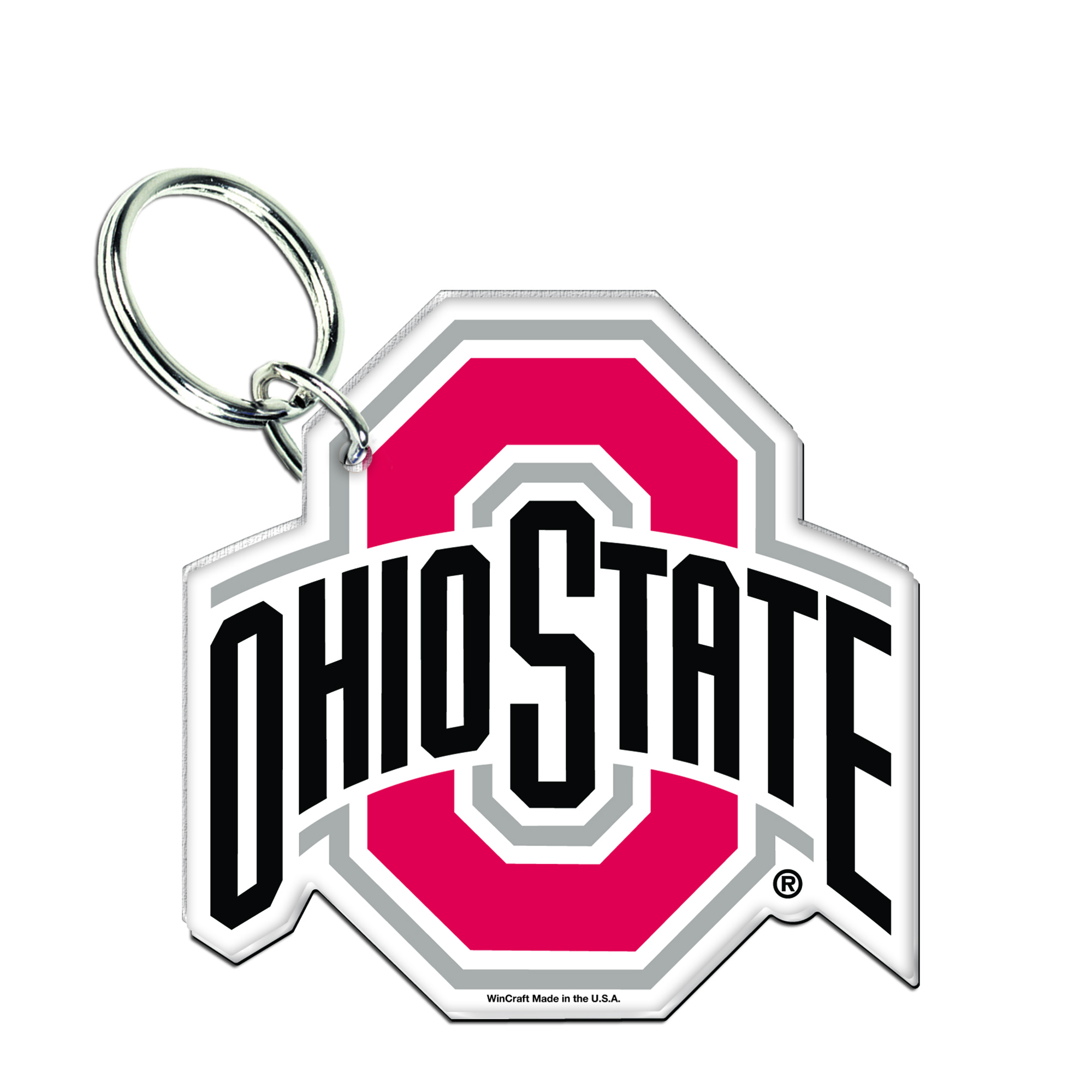 WinCraft Ohio State Buckeyes Premium Acrylic Team Key Ring