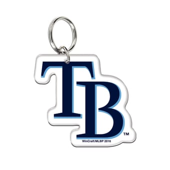 WinCraft Tampa Bay Rays Premium Acrylic Team Key Ring