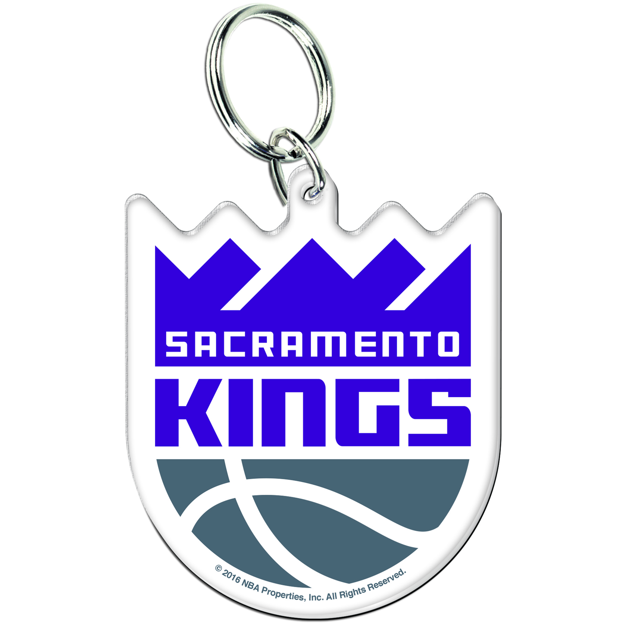 WinCraft Sacramento Kings Premium Acrylic Team Key Ring