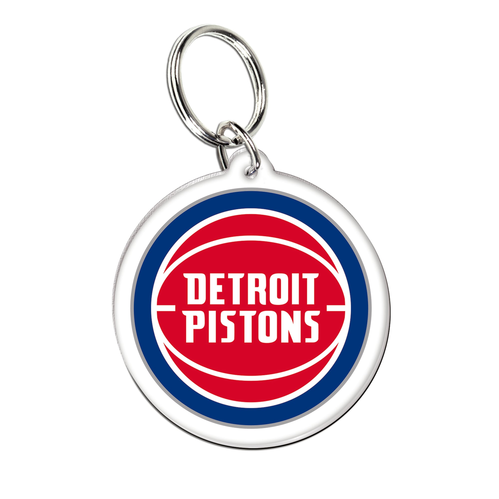WinCraft Detroit Pistons Premium Acrylic Team Key Ring