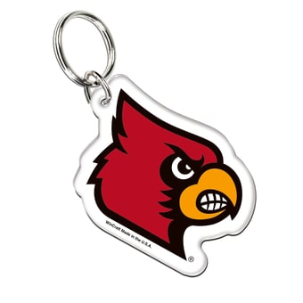 WinCraft Louisville Cardinals Premium Acrylic Team Key Ring