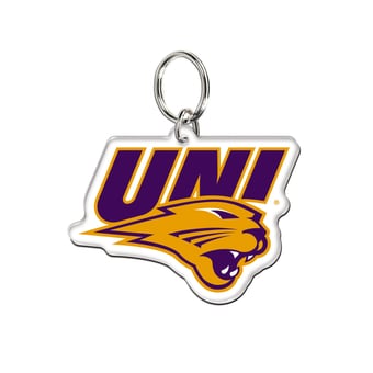 WinCraft Northern Iowa Panthers Premium Acrylic Team Key Ring
