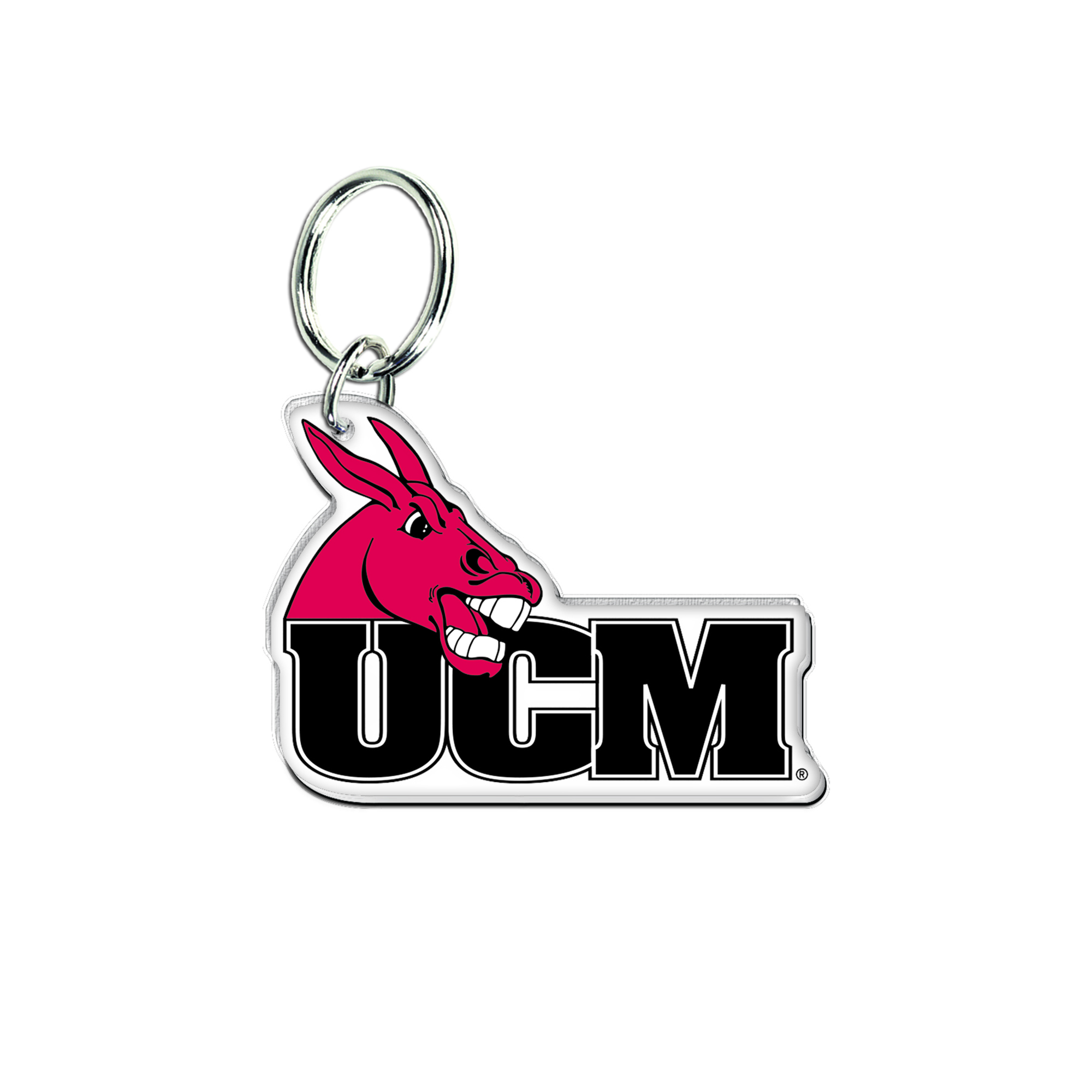 WinCraft Central Missouri Mules Premium Acrylic Team Key Ring