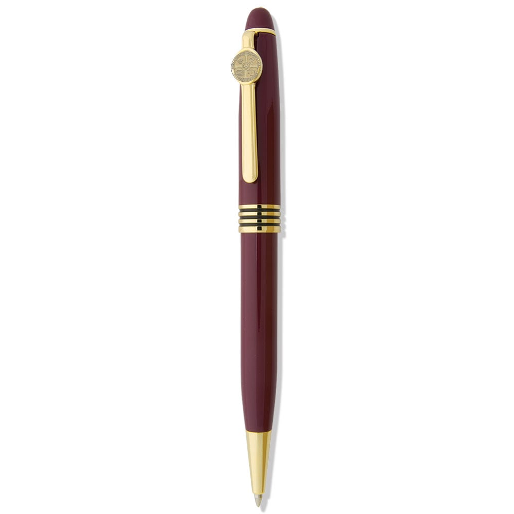 Burgundy Ohio Northern Polar Bears Ballpoint Pen