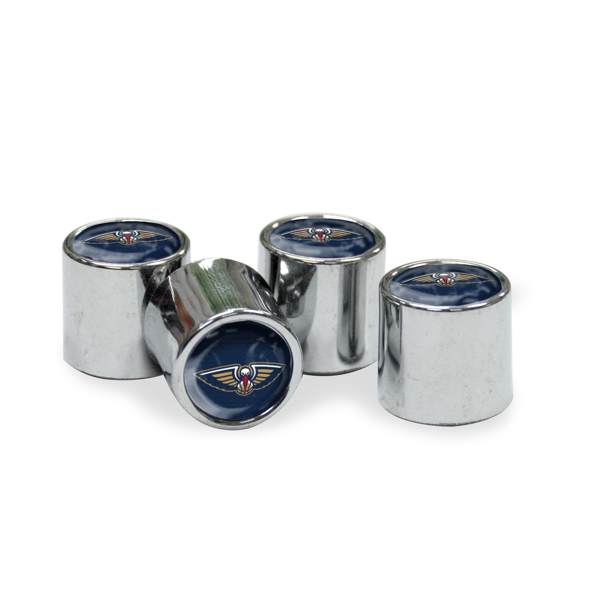 WinCraft New Orleans Pelicans Mini Team Logo Valve Stem Covers