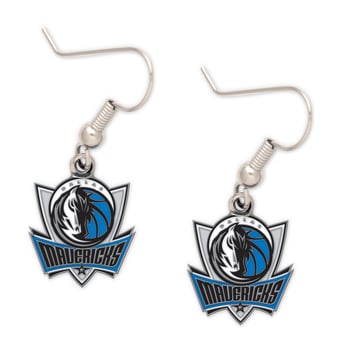 WinCraft Dallas Mavericks Logo Dangle Earrings