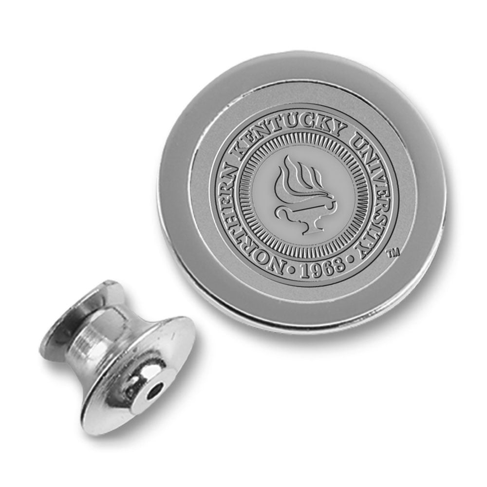 Silver Northern Kentucky University Norse Lapel Pin