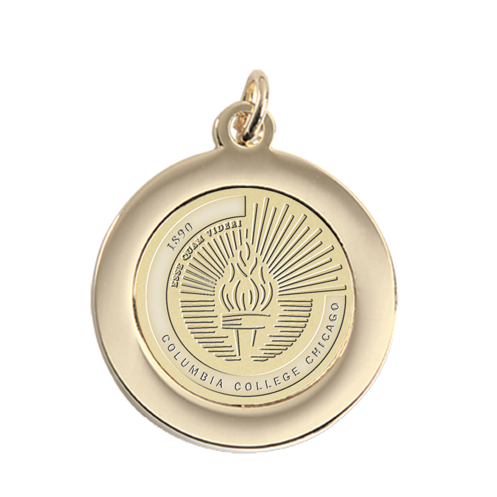 Gold Columbia Renegades Team Pendant