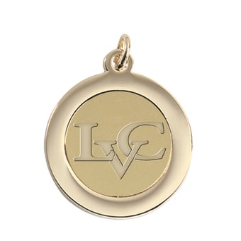 Gold Lebanon Valley College Team Pendant