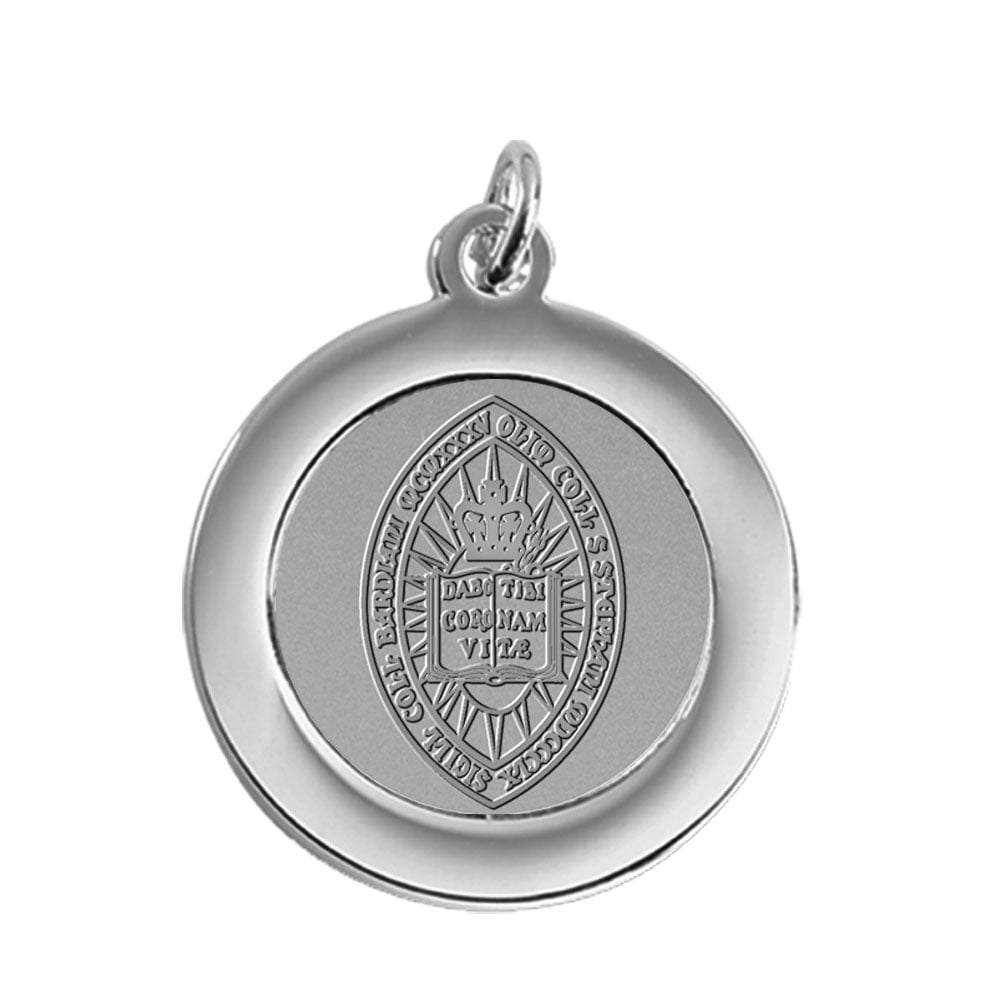 Silver Bard College Raptors Team Pendant