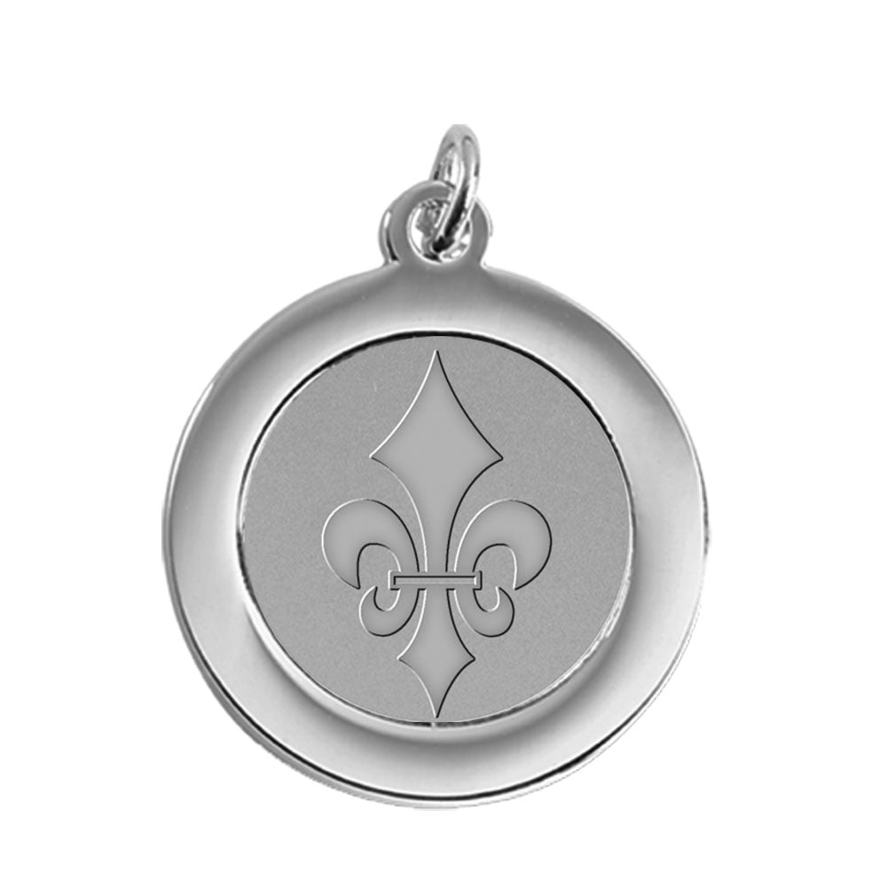 Silver Marymount Saints Team Pendant