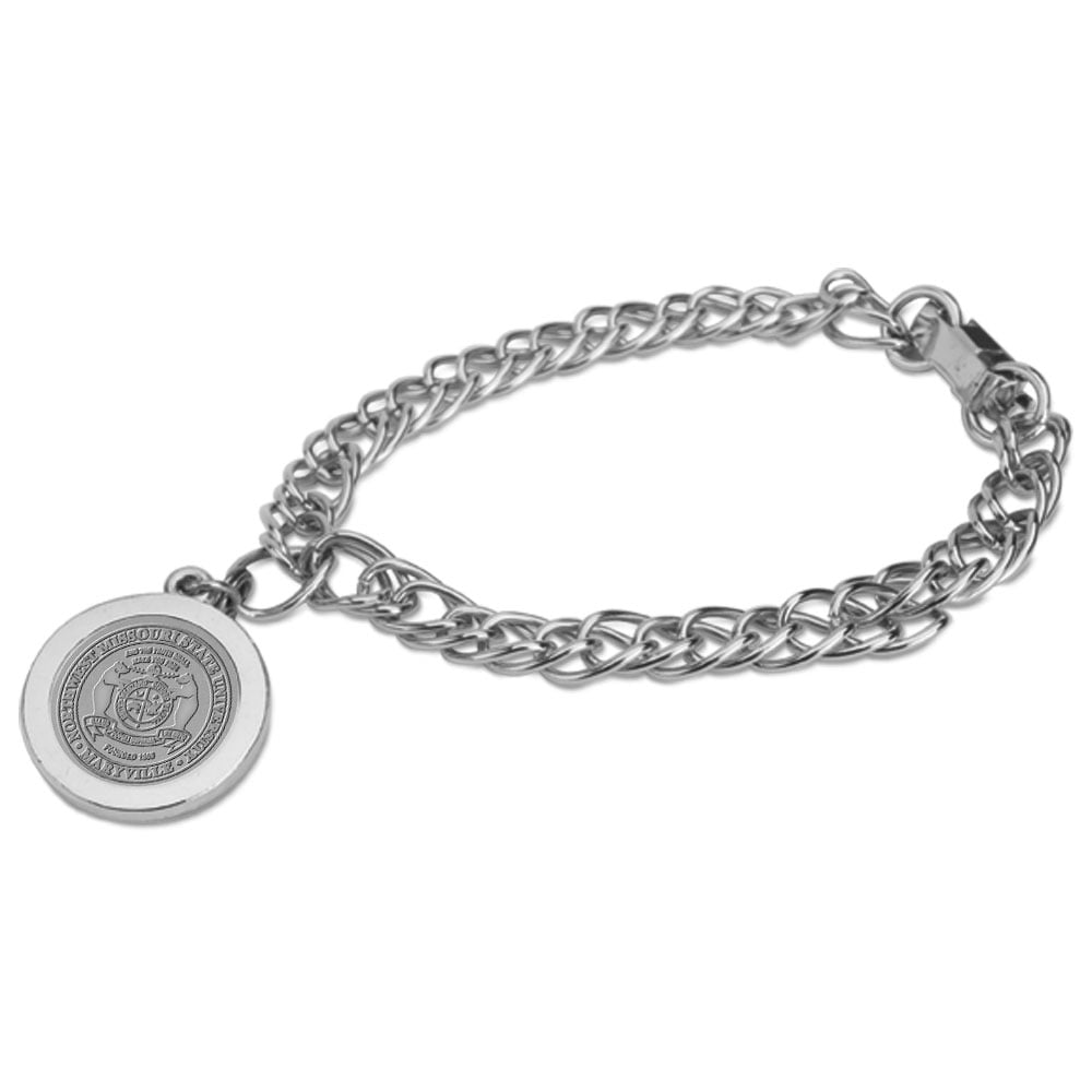 Silver Northwest Missouri State Bearcats Team Charm Bracelet