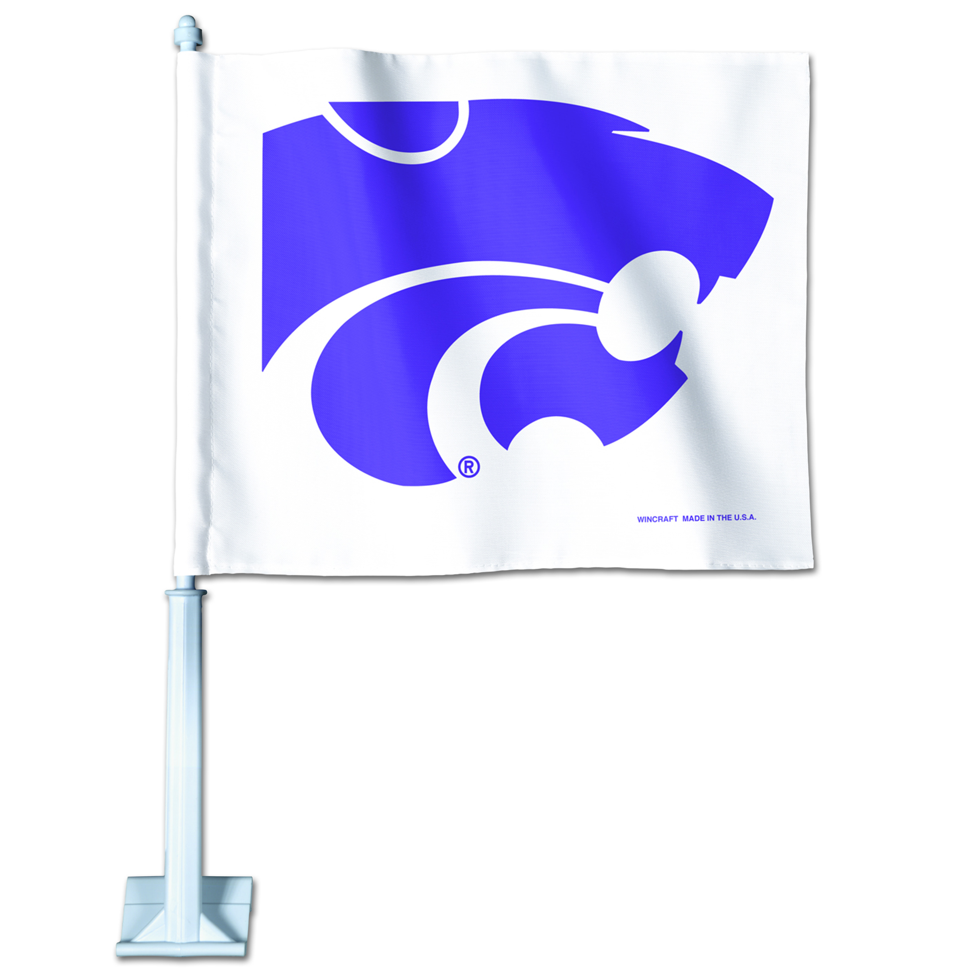 WinCraft Kansas State Wildcats Double-Sided Team Car Flag