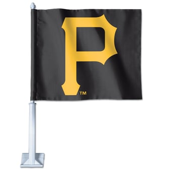 WinCraft Pittsburgh Pirates Double-Sided Wordmark Team Car Flag