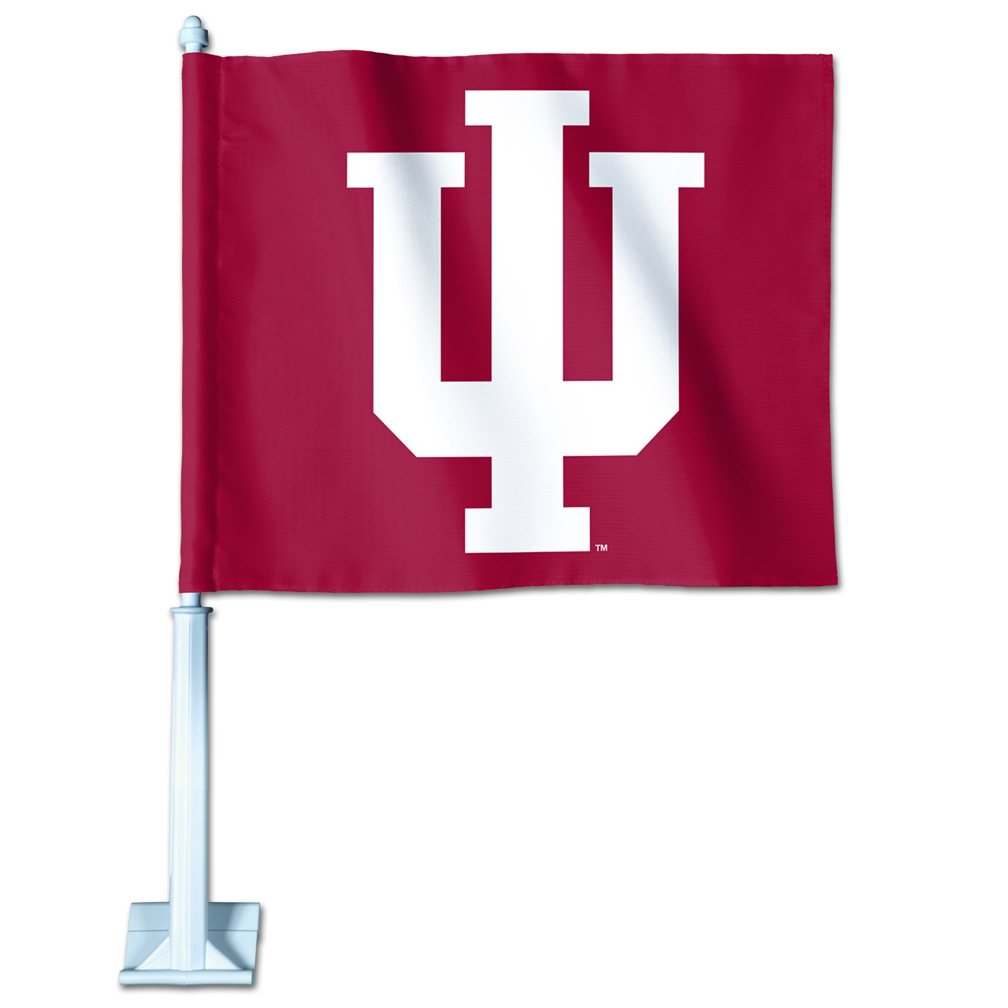 WinCraft Indiana Hoosiers Double-Sided Team Car Flag