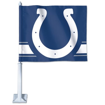 WinCraft Indianapolis Colts Double-Sided Team Car Flag
