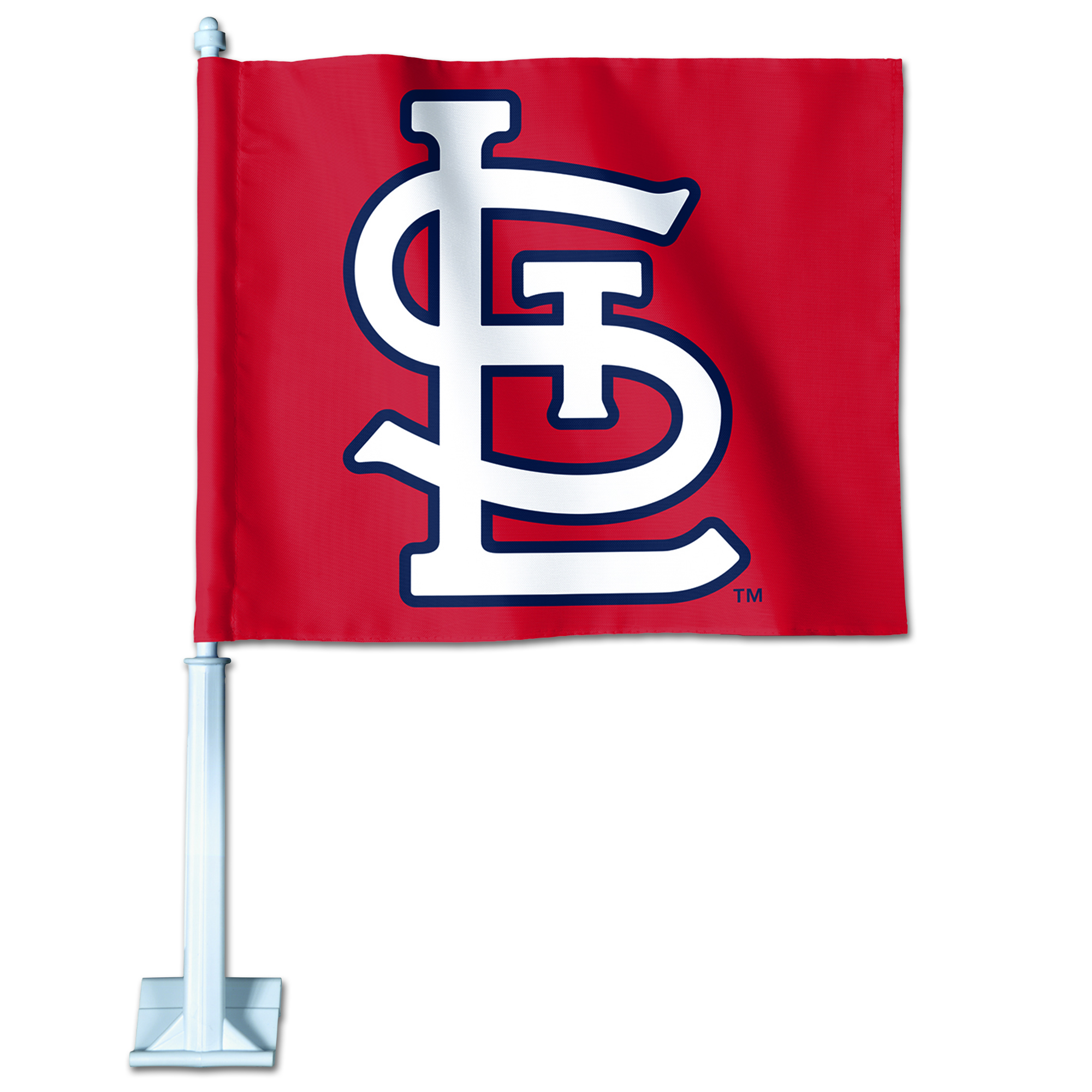 WinCraft St. Louis Cardinals Double-Sided Wordmark Team Car Flag