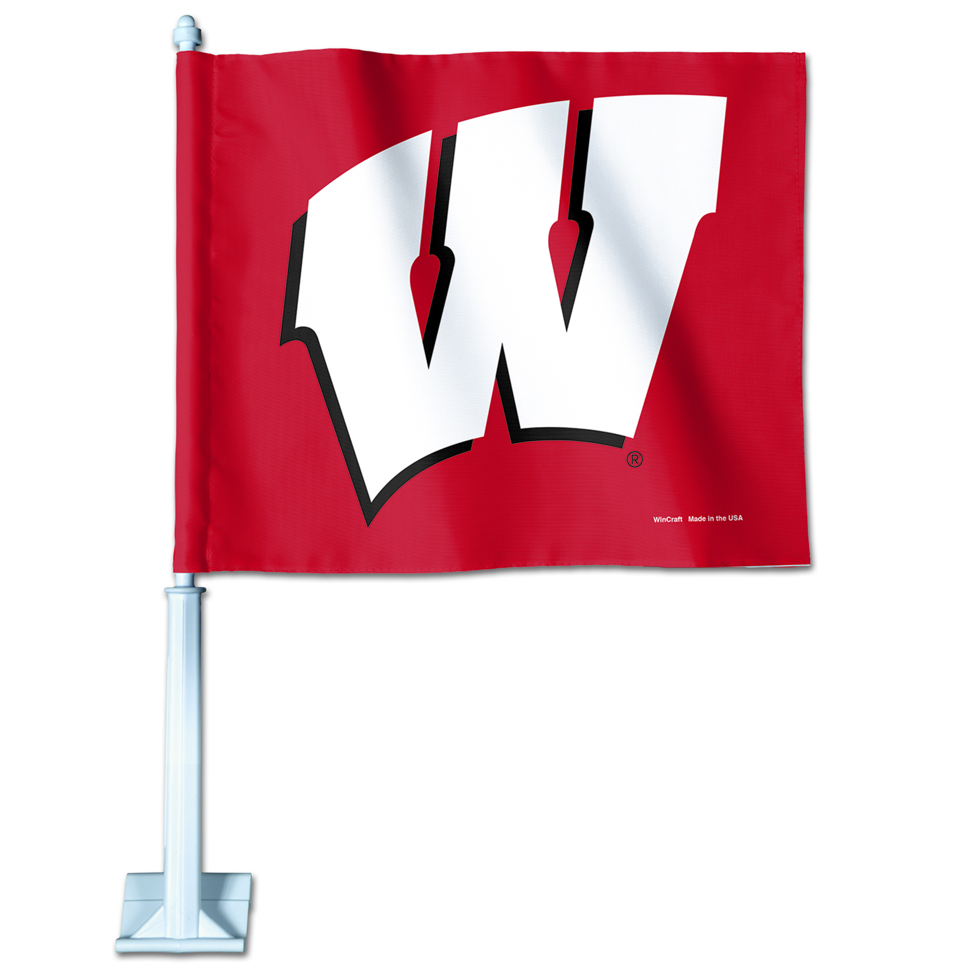 WinCraft Wisconsin Badgers Double-Sided Team Car Flag