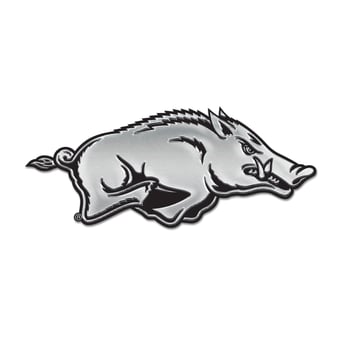 WinCraft Arkansas Razorbacks Chrome Auto Emblem