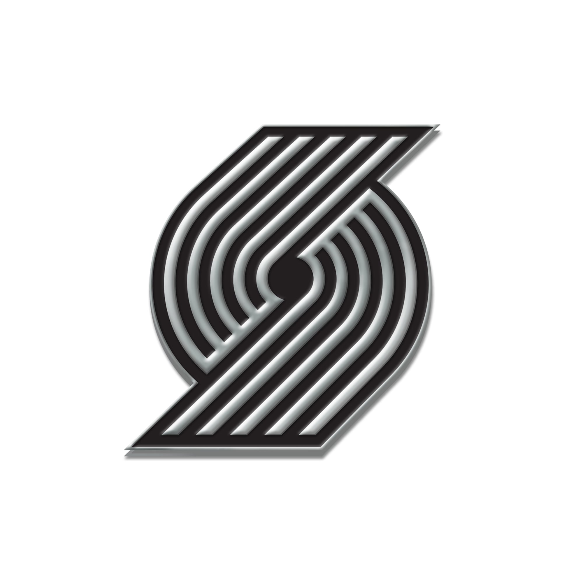 WinCraft Portland Trail Blazers Chrome Auto Emblem