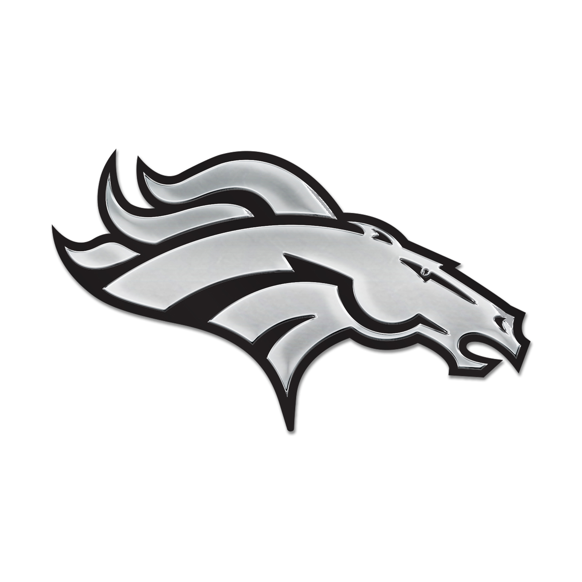 WinCraft Denver Broncos Chrome Auto Emblem