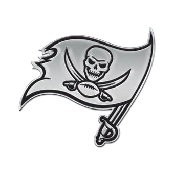 WinCraft Tampa Bay Buccaneers Chrome Auto Emblem