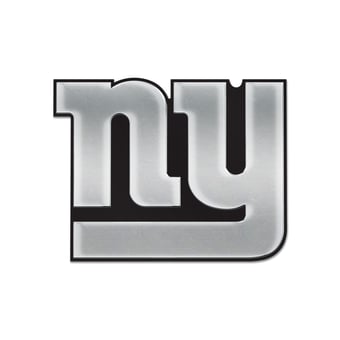 WinCraft New York Giants Chrome Auto Emblem