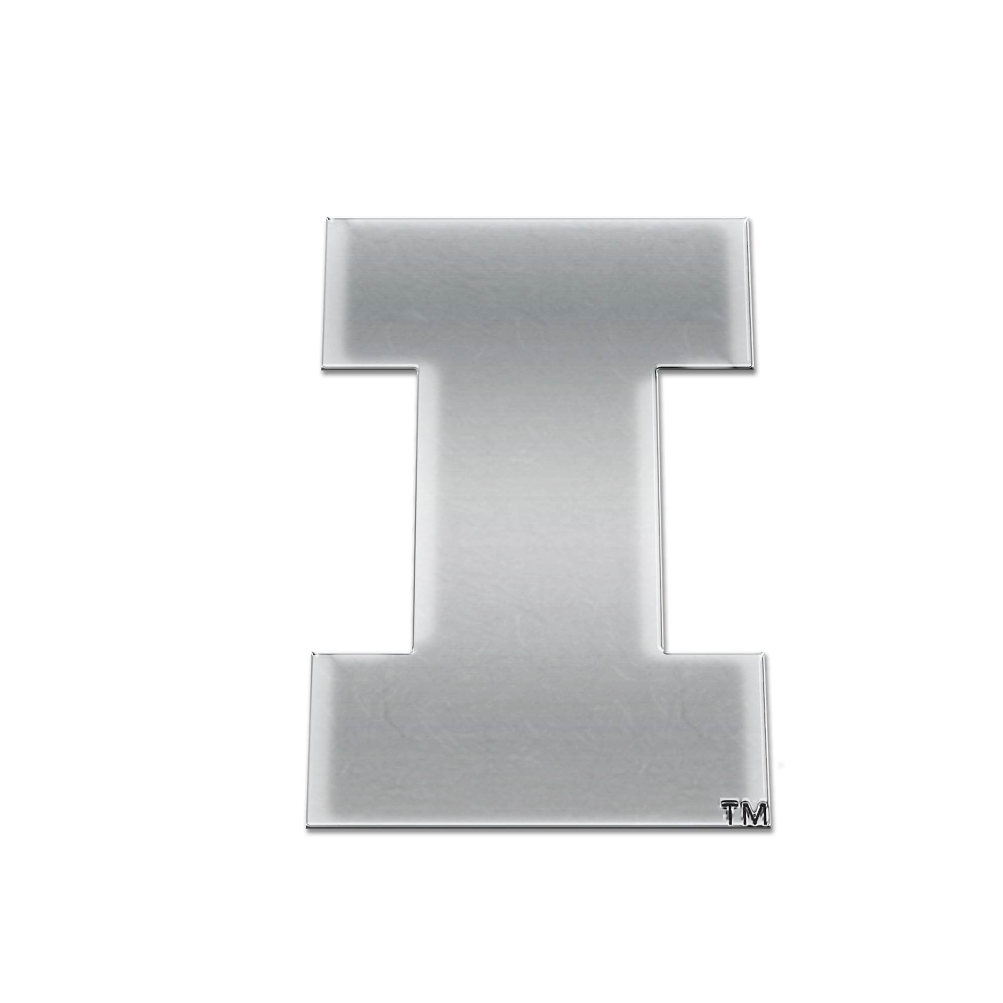 WinCraft Illinois Fighting Illini Chrome Auto Emblem