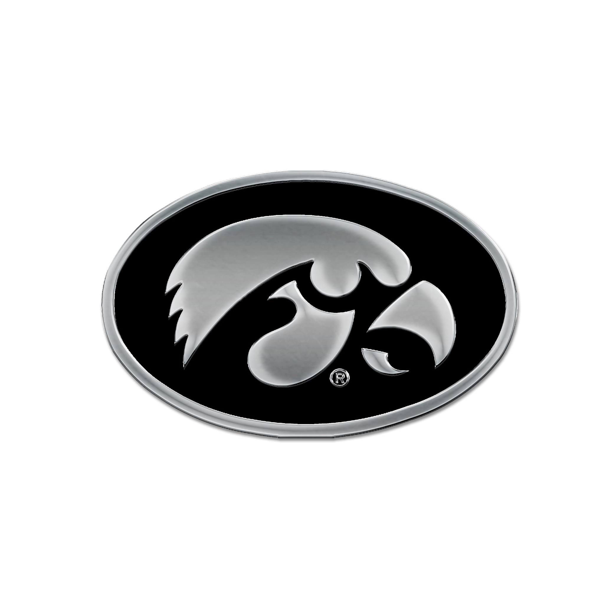 WinCraft Iowa Hawkeyes Chrome Auto Emblem