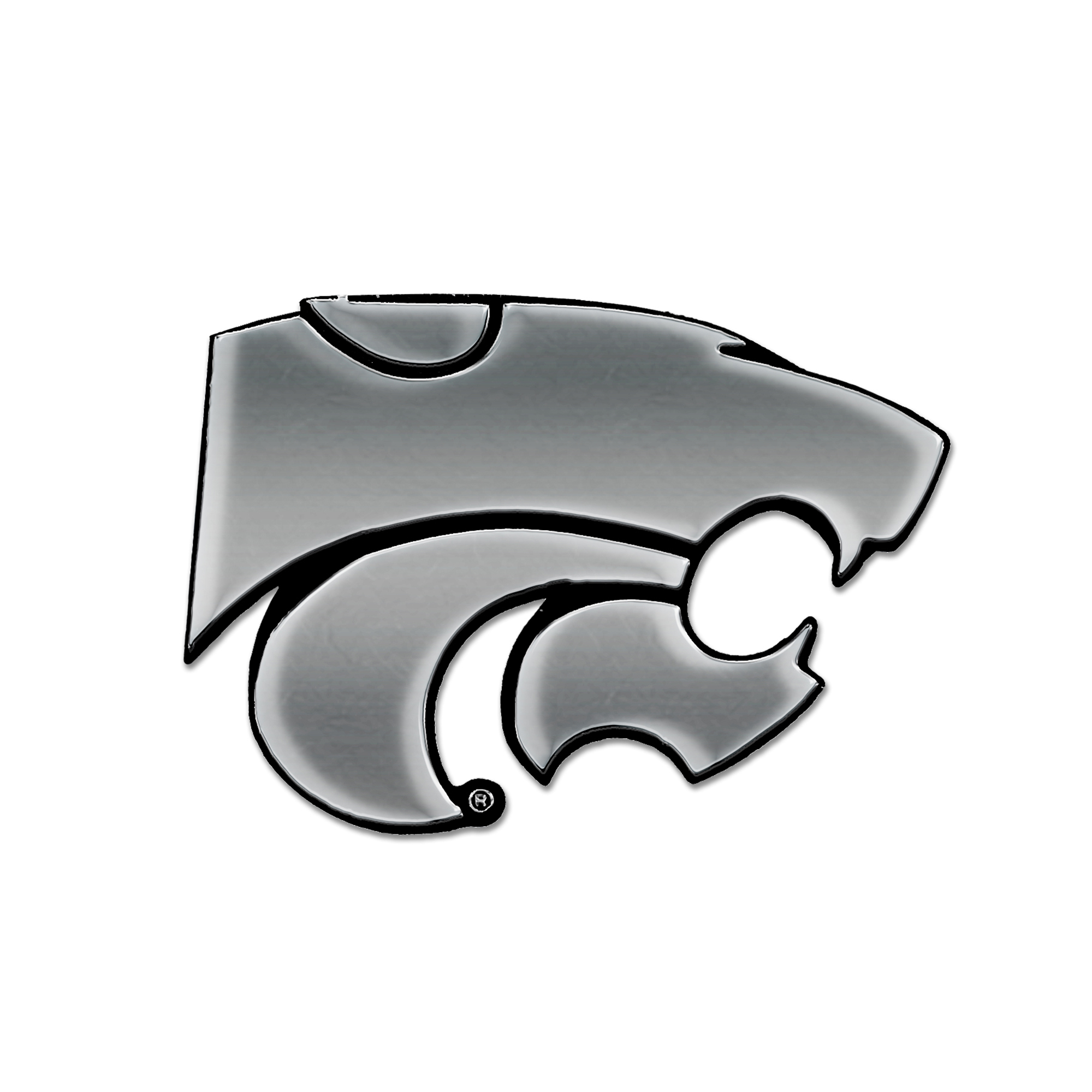 WinCraft Kansas State Wildcats Chrome Auto Emblem